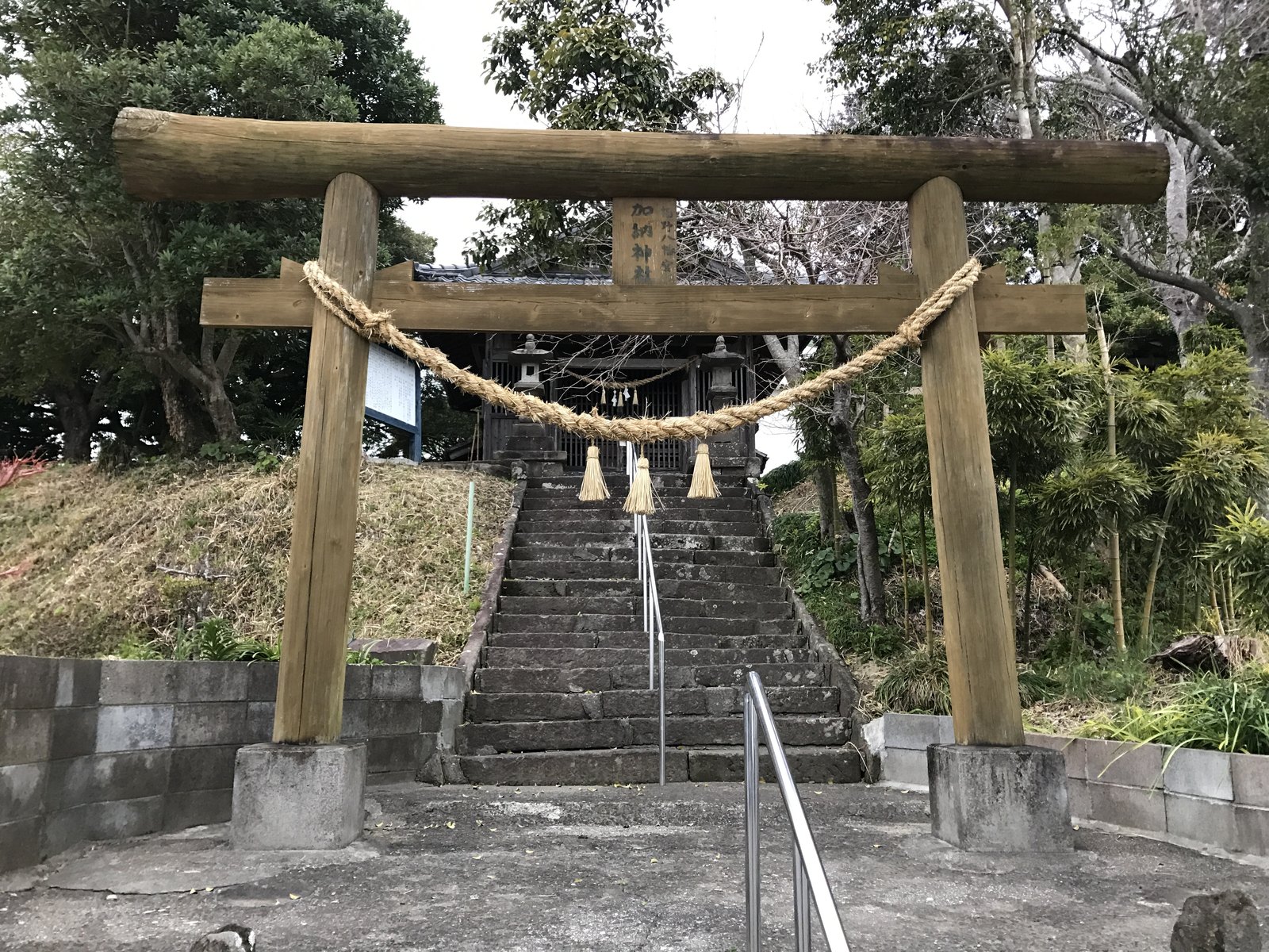 加納神社の鳥居