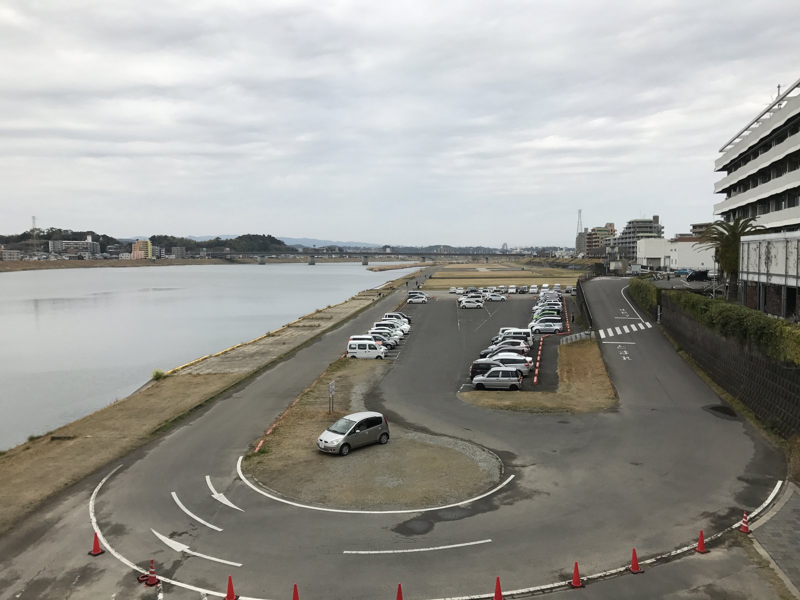 橘橋から望む大淀川