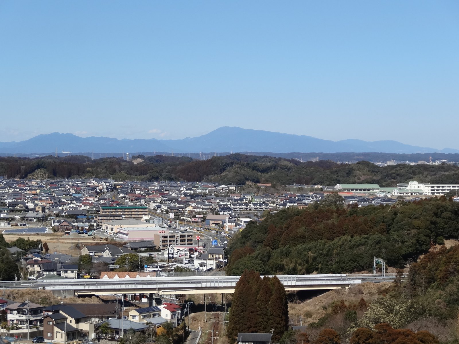 池田台エリアの住宅地風景（2015年）