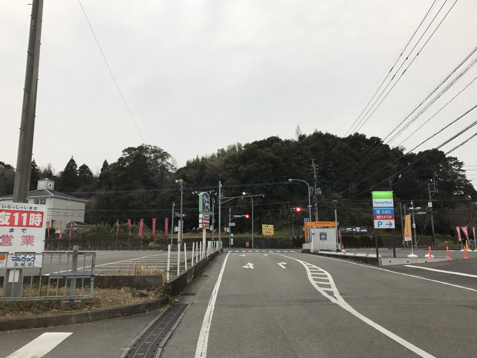 下加納交差点周辺の景観