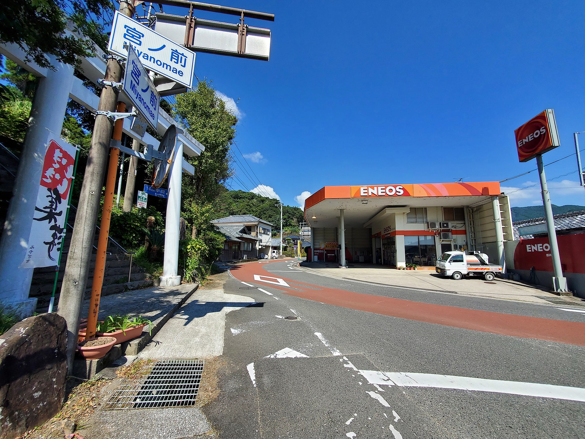 国道448号（串間市内）