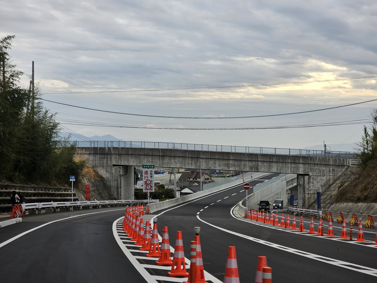 都城志布志道路・中宮大橋付近