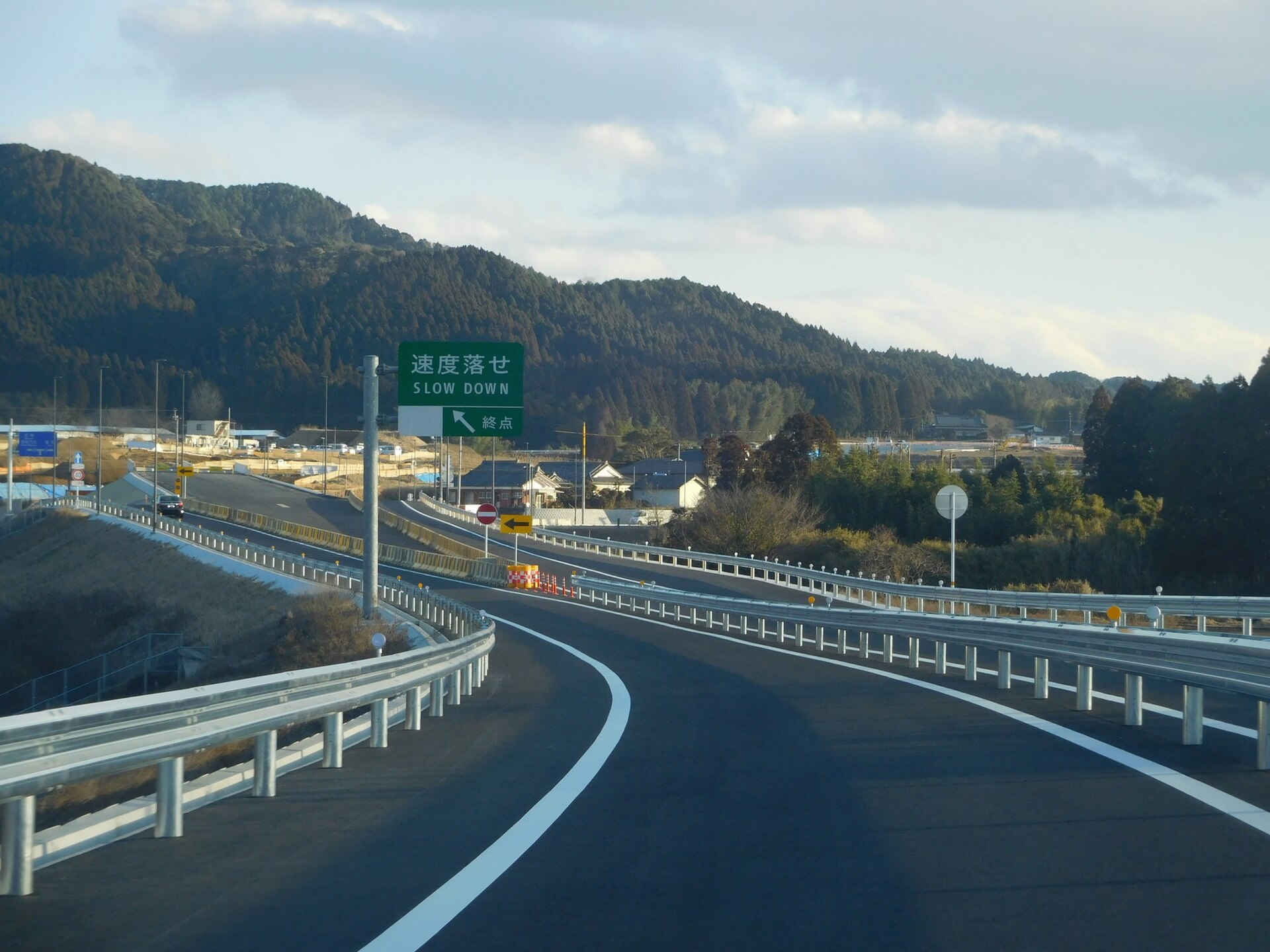 都城志布志道路・金御岳付近(2018年撮影)
