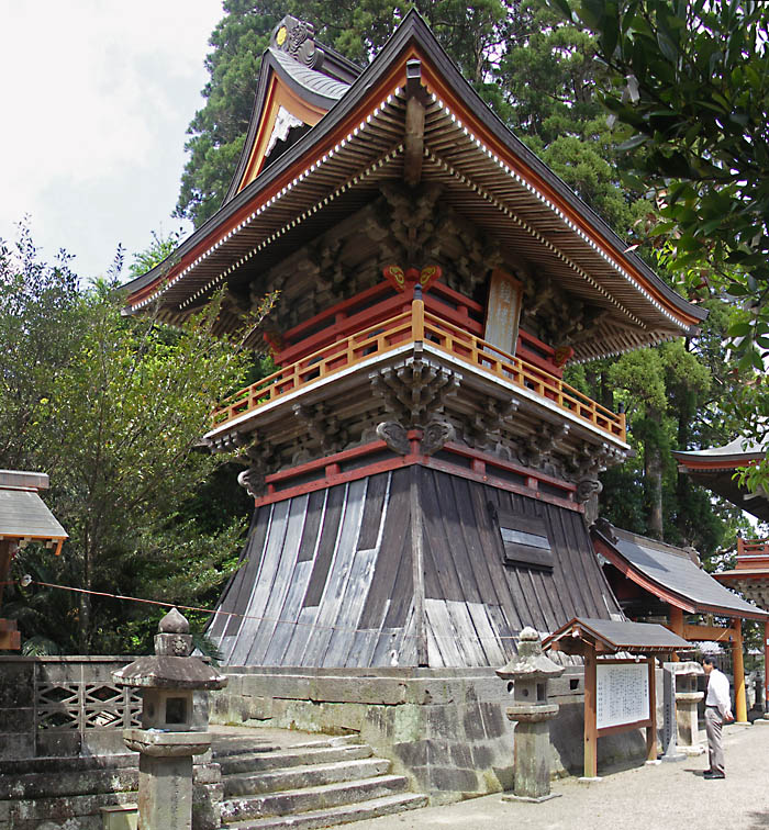 榎原神社の鐘楼