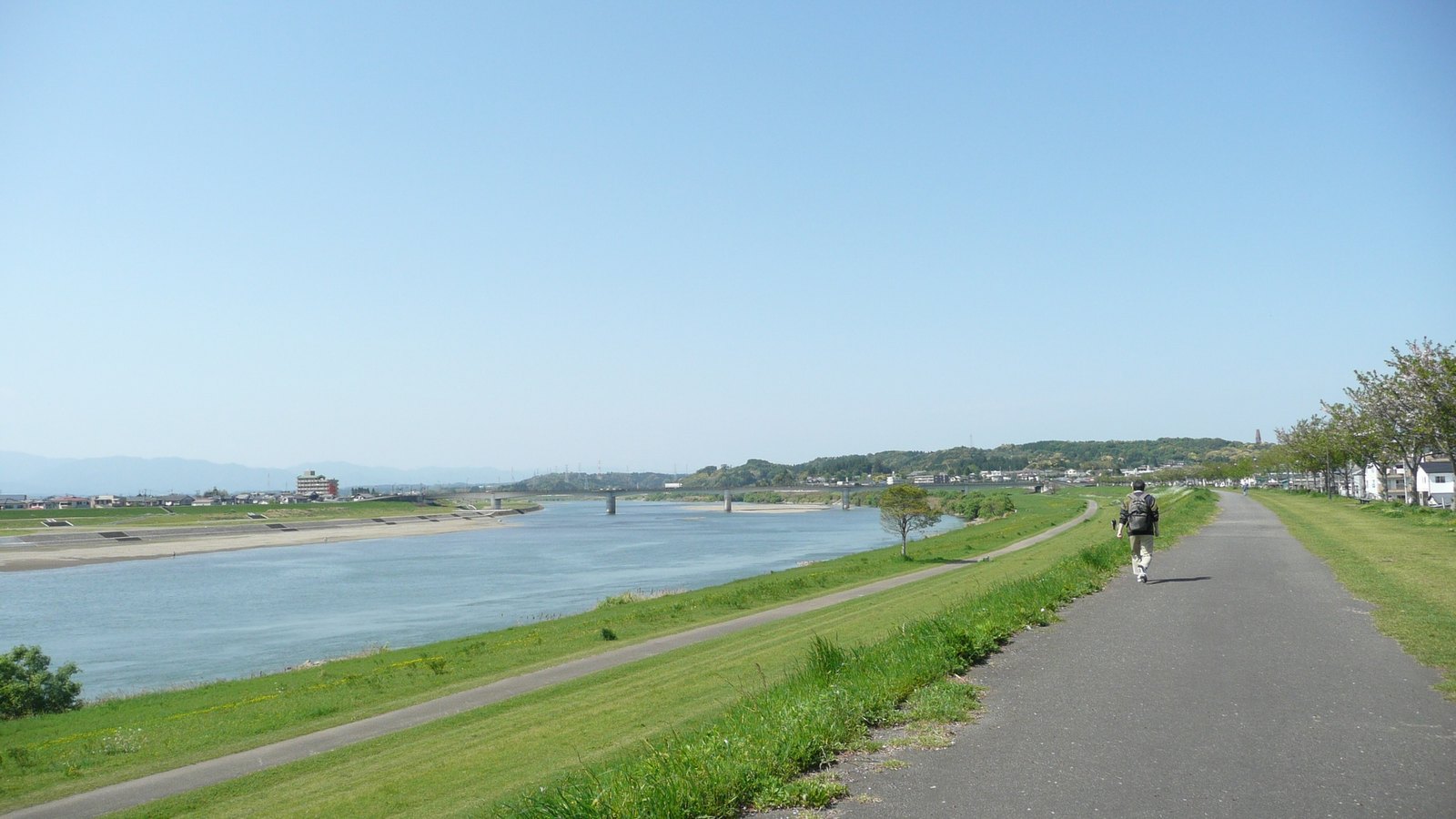 祇園付近の大淀川