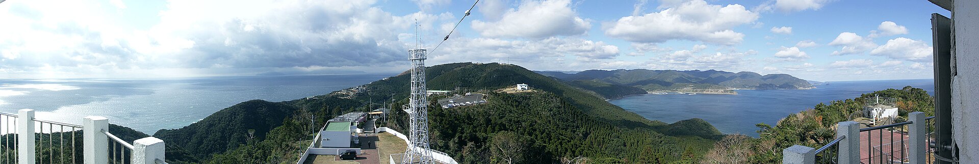都井岬のパノラマ風景