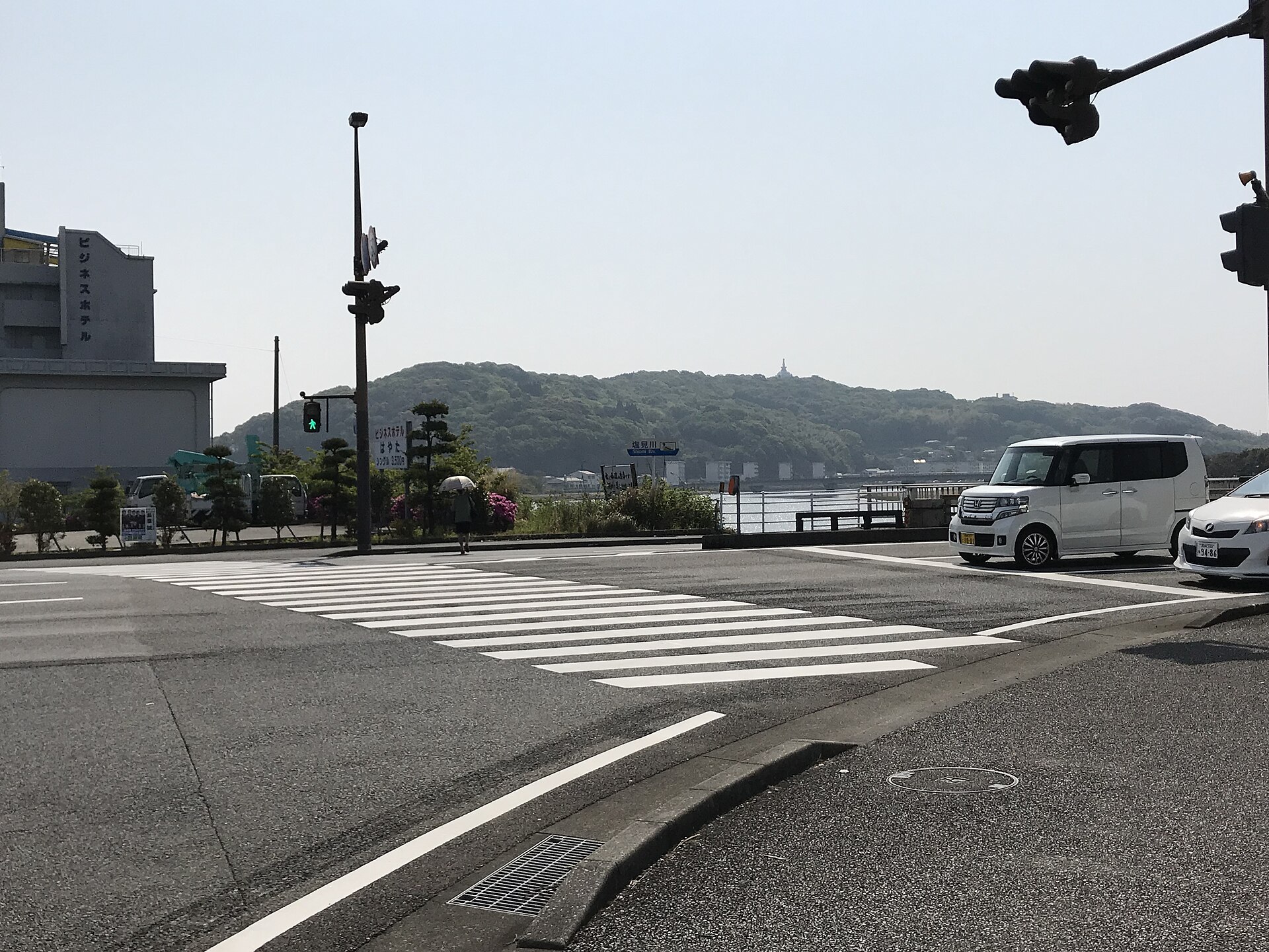 国道10号・塩見大橋付近